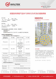 歐盟發布照明產品ERP 2009/125/EC執行措施草案，沃特測試技術服務助力企業應對技術挑戰